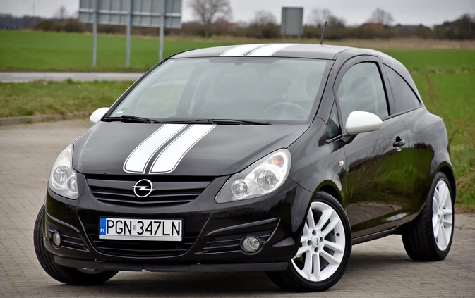 Opel Corsa cena 14950 przebieg: 197000, rok produkcji 2010 z Gniezno małe 704